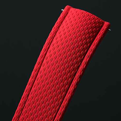 CTS Curved FKM Rubber Quick Release Watch Strap - detail