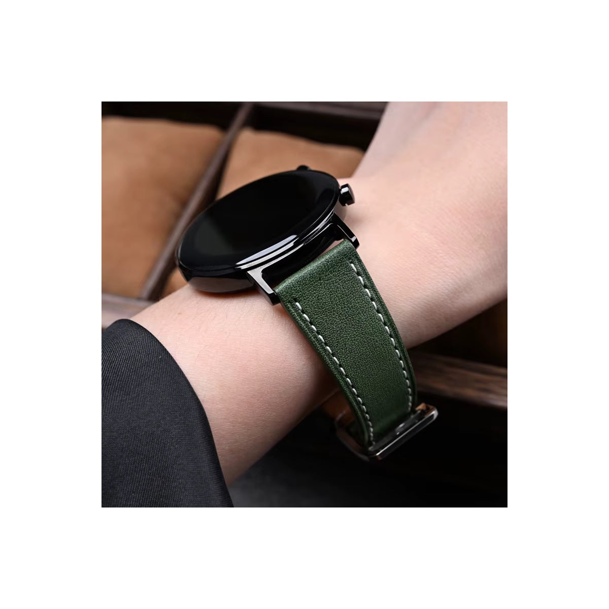 Oil Wax Genuine Leather Watch Strap 4