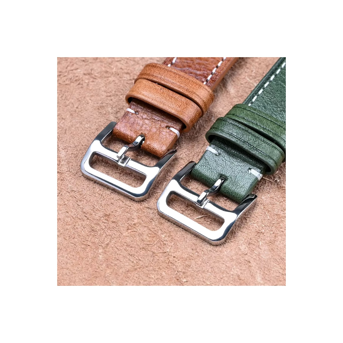 Oil Wax Genuine Leather Watch Strap 5